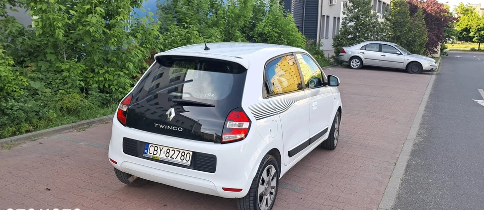 Renault Twingo cena 24500 przebieg: 77200, rok produkcji 2015 z Bydgoszcz małe 106